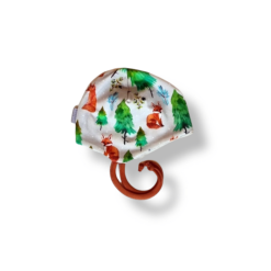 Topeltpuuvillane beebimüts, rebased ja kuused