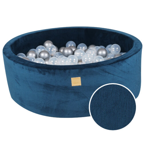 Pehme pallimeri 200 palliga, velvet corduroy, tumesinine