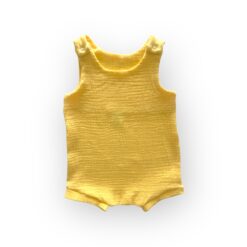 Lühike romper, helekollane