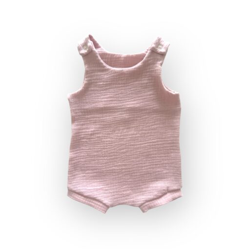 Lühike romper, heleroosa