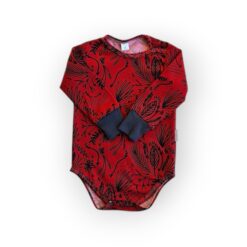 Pikkade varrukatega bodi, red bloom s62, kohe olemas