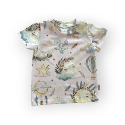 Lühikeste varrukatega pluus, roosa unelm