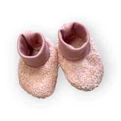 Puuvillase voodriga teddy papud, heleroosa