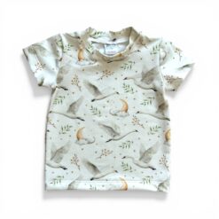 Lühikeste varrukatega pluus, luiged